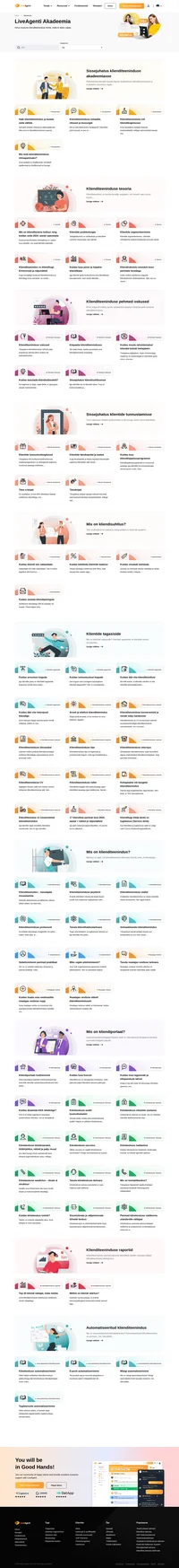 Would you like to improve your knowledge about customer service? Check out our extensive guides, tips & tricks inside LiveAgent academy.