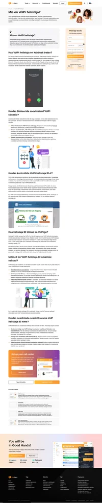 Uurige VoIPi helistaja lisateavet. Professionaalide selgitused annavad põhjaliku arusaama.