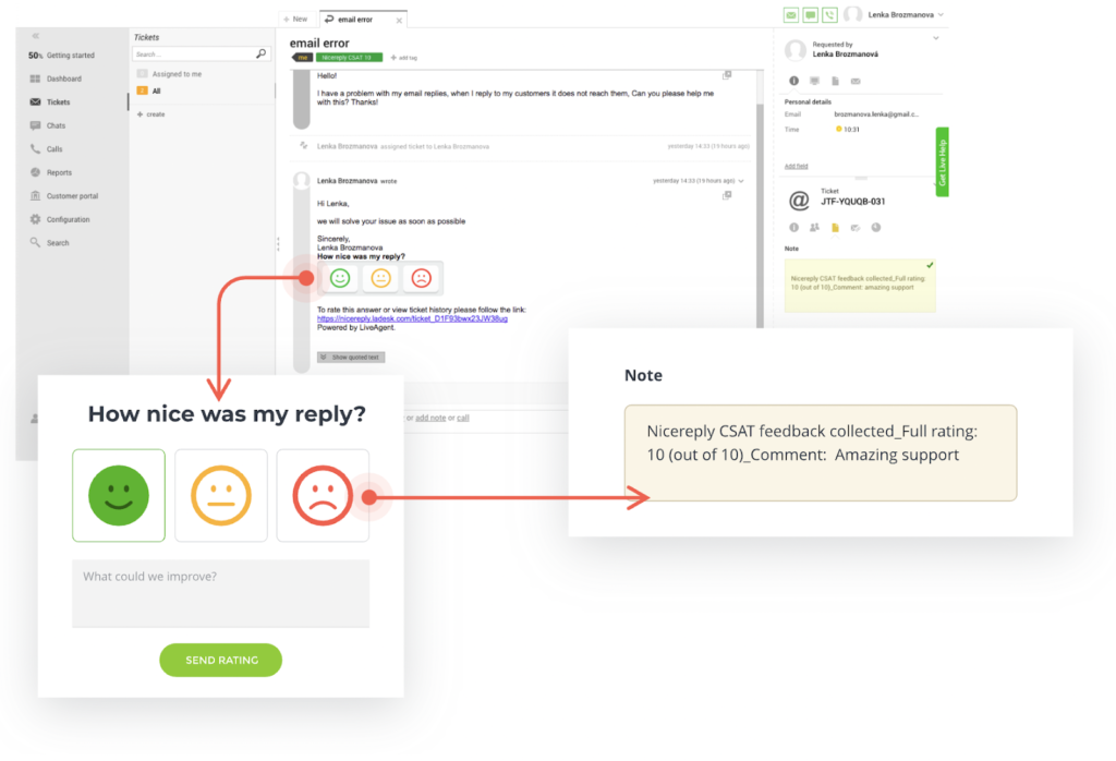 Vestluse küsitlus agendi vaatenurgast