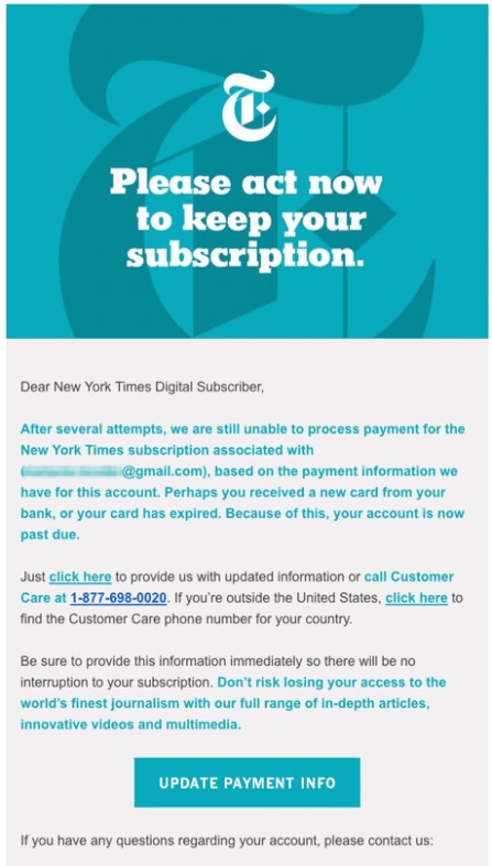 nyt maksehoiatuse e-kirja näide
