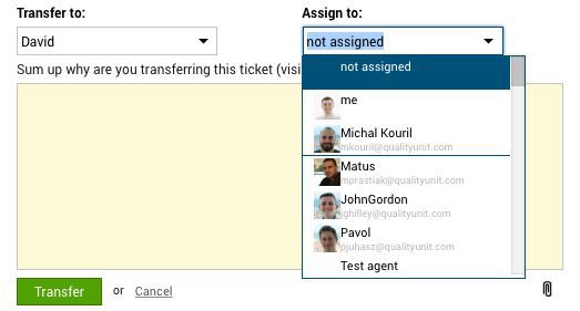 transfer-ticket-unassign-liveagent Transfer Ticket unassign LiveAgent