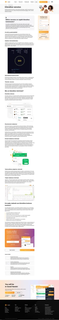 Lisateavet klienditoe seadmete kohta. Professionaalide selgituste abil saate klienditeenindusest põhjaliku arusaama.