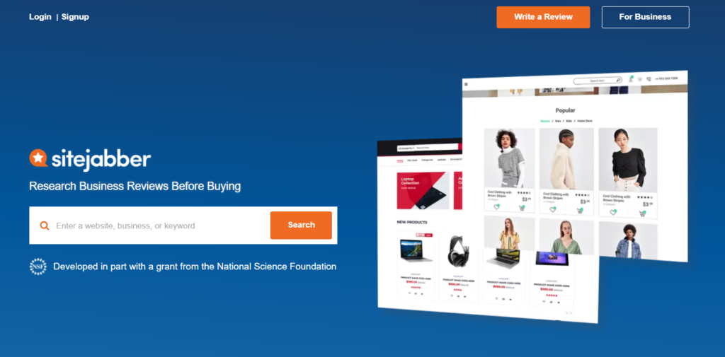 Sitejabberi koduleht