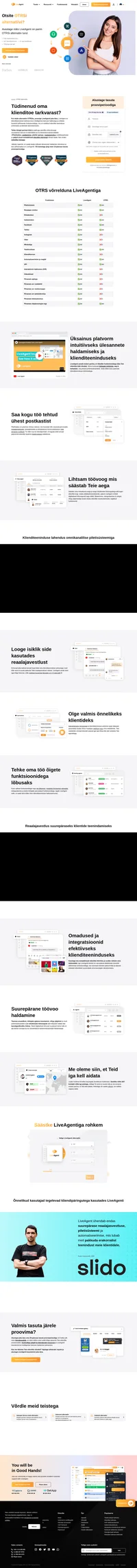LiveAgent on kasutajatoe lahendus mis ühendab mitut kanalit ühes liideses. Uuri rohkem OTRSi alternatiivist ja kuidas muutuda koheselt paremaks.
