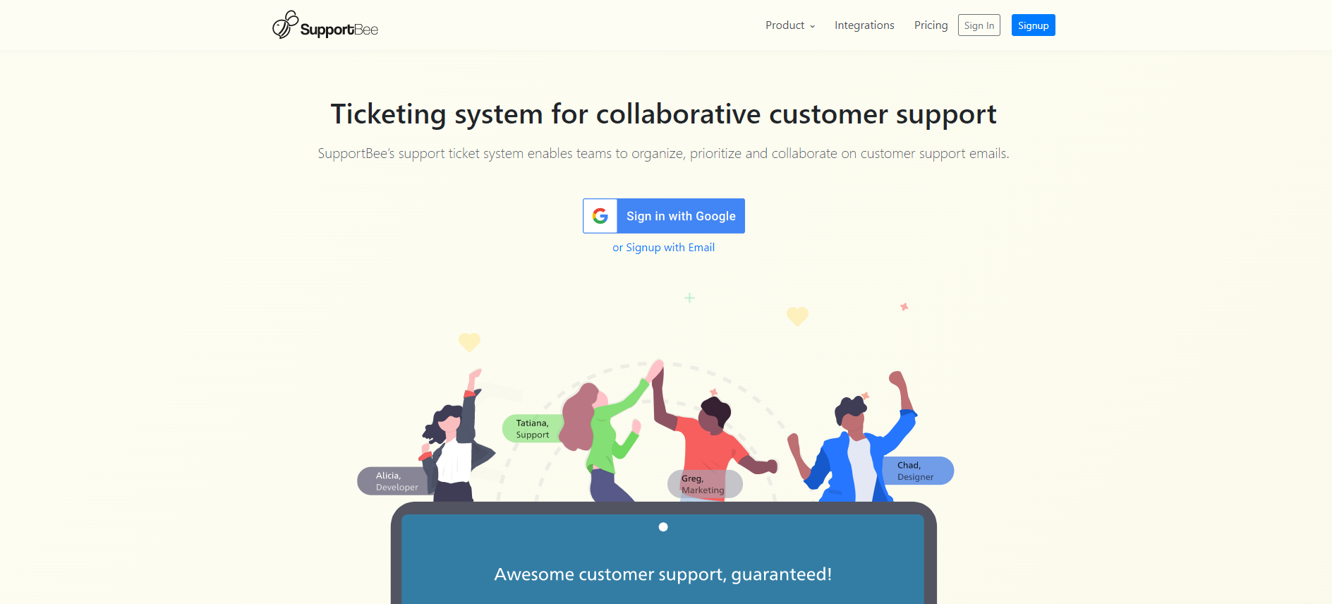 Supportbee IT piletisüsteemi tarkvara