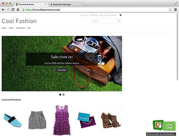 Bigcommerce-livechat-la-integration Bigcommerce livechat LiveAgent integration