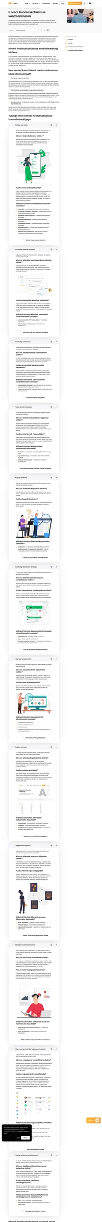 Siit leiate, millised üksused peaksite oma klientide hoolsuskohustuse loendisse lisama, et kaitsta oma ettevõtet uute klientide leidmisel.