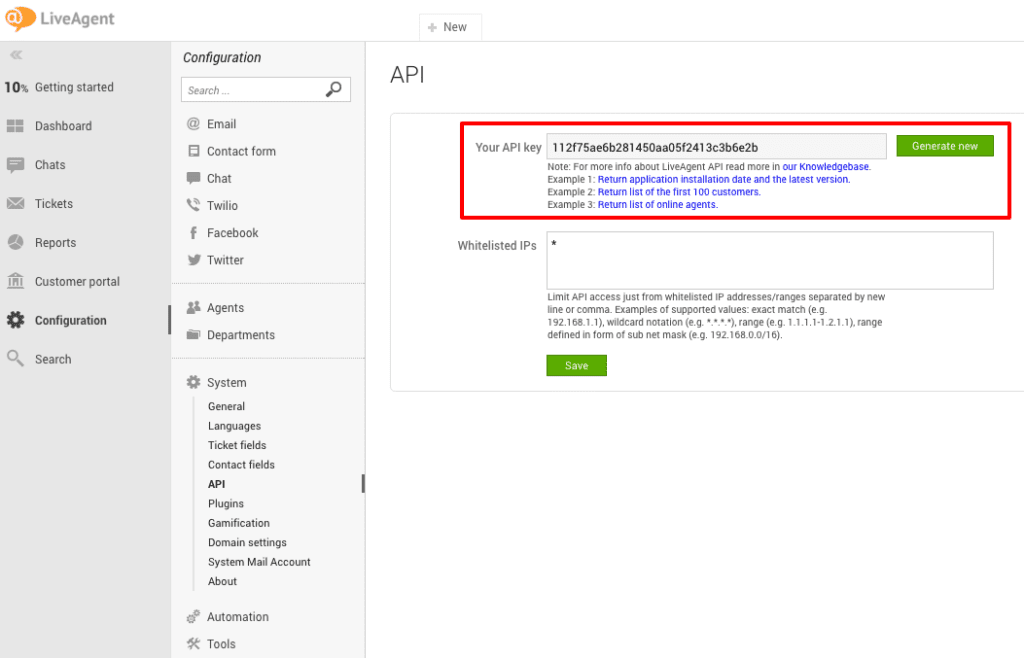 opencart LiveAgenti integratsioon