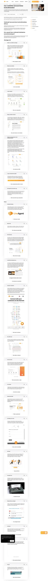 Meie veebilehe käivitamise kontrollnimekiri aitab teil vigu minimeerida ja uue saidi avaldamiseks ette valmistada. Ülim punkt-punktilt juhend.