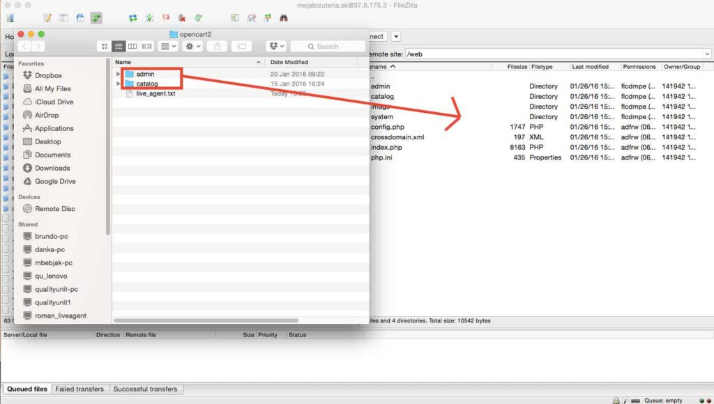 opencart LiveAgenti integratsioon
