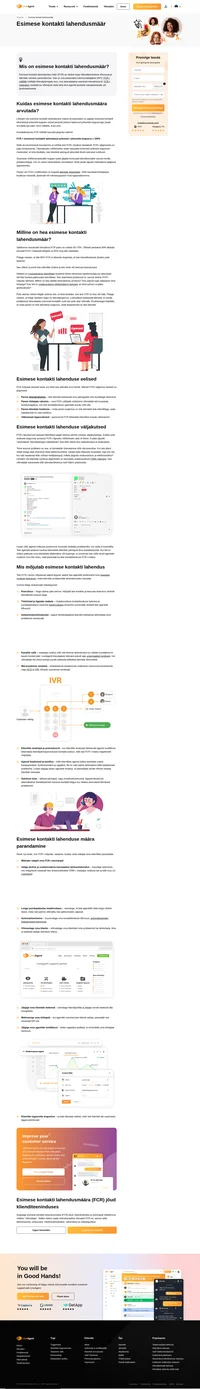 Tutvuge esimese kontakti lahendusmääraga. Asjatundjate selgitused annavad teile klienditoe kontseptsioonidest põhjaliku arusaama.