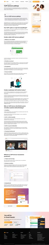 VoIP-teenuse pakkuja lisateave. Professionaalide lihtsate selgituste abil saate klienditoe kontseptsioonidest põhjaliku arusaama.