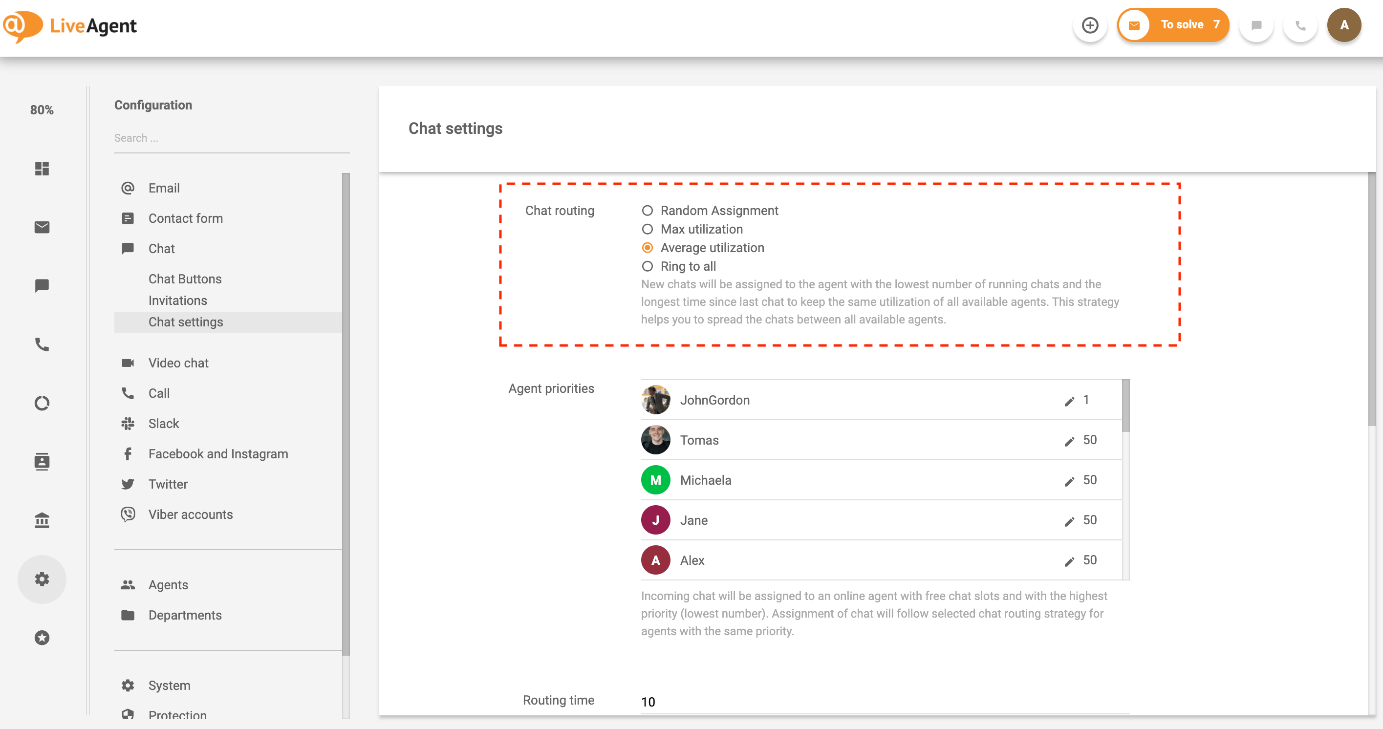 Automaatne-piletite-jaotamine-vestlus-suunamine-LiveAgent