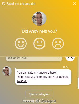LiveAgent Screenshot