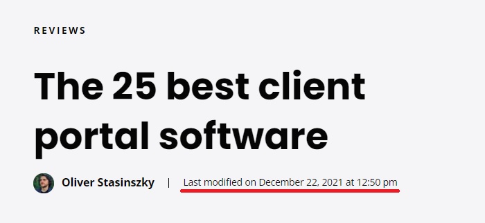 Lisage viimase värskenduse kuupäev  
