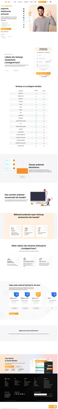 LiveAgent töötab hetkel Verloopi migratsiooniplugina kallal. Liveagent on 2019. ja 2020. aastal kõige enam tagasisidestatud ja #1 hinnatud kasutajatoe tarkvara VKEdele. Liituge selliste ettevõtetega nagu Huawei, BMW, Yamaha, O2 ja Oxfordi Ülikool maailmatasemel klienditoe pakkumisel.