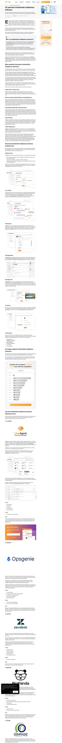 Õige laheduse teie ettevõttele võite leida meie artiklist, mis on kirjutatud tipptasemel intsidentide haldamise tarkvarast.