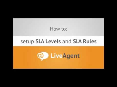Youtube video: How to Setup SLA in LiveAgent www.liveagent.com