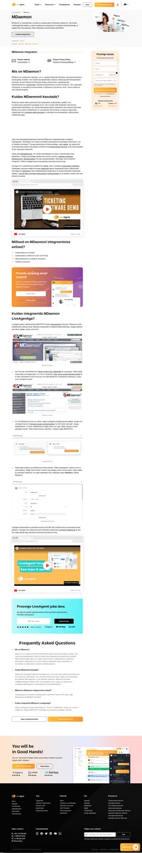 MDaemon on taskukohane, turvaline ja usaldusväärne meiliserver, mis on tulvil koostöö funktsioonide õiglase hinna eest.