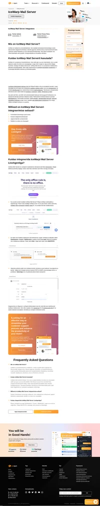 IceWarp on koostöötarkvara ja meiliserver, mis pakub ettevõtetele koostööd dokumentide, kalendri ja meili teel